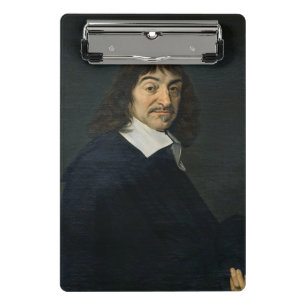 Portrait of Rene Descartes c.1649 Mini Clipboard
