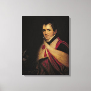 Portrait of Rev. Edward Daniel Clarke c.1822 Canvas Print