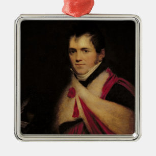 Portrait of Rev. Edward Daniel Clarke c.1822 Metal Ornament