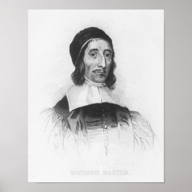 Portrait of Richard Baxter Poster (Front)