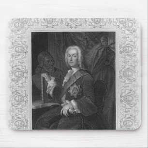 Portrait of Richard Boyle, Earl of Burlington Mouse Pad