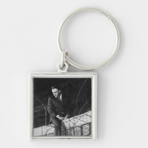 Portrait of Richard Burton Keychain