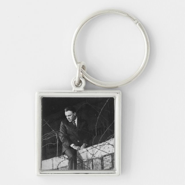 Portrait of Richard Burton Keychain (Front)