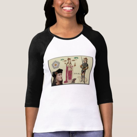 Portrait of Richard III, his family in background. T-Shirt