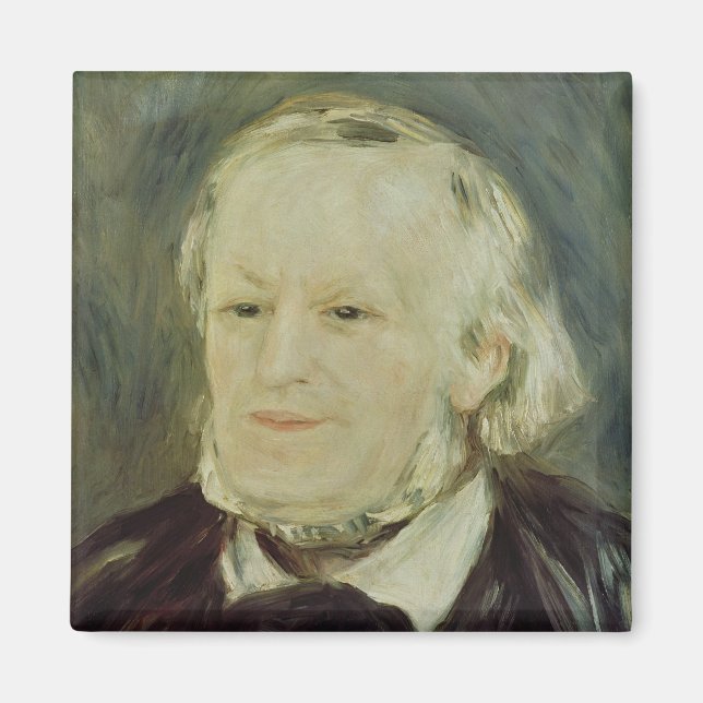 Portrait of Richard Wagner , 1893 Magnet (Front)