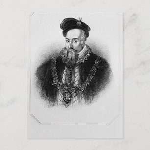 Portrait of Robert Dudley  1st Earl of Postcard
