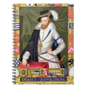 Portrait of Robert Dudley (c.1532-88) Earl of Leic Notebook