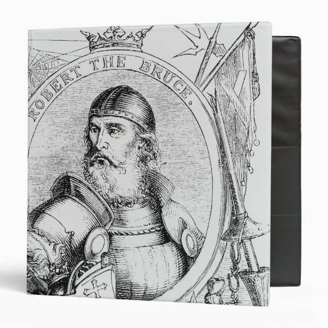 Portrait of Robert the Bruce Binder (Front/Inside)