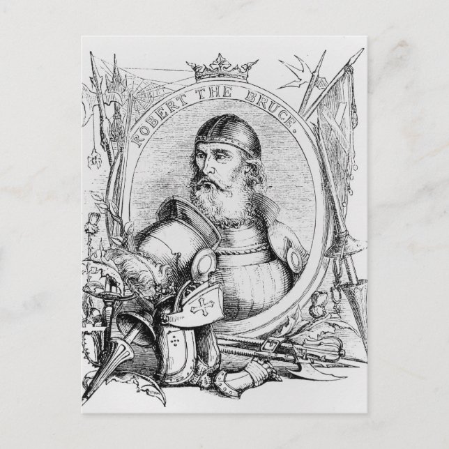 Portrait of Robert the Bruce Postcard (Front)