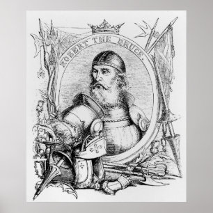 Portrait of Robert the Bruce Poster