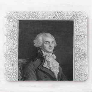 Portrait of Robespierre Mouse Pad