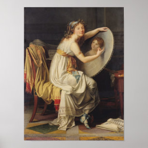 Portrait of Rose Adelaide Ducreux Poster