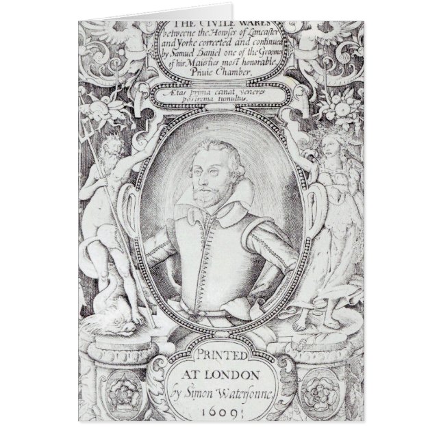 Portrait of Samuel Daniel (Front)