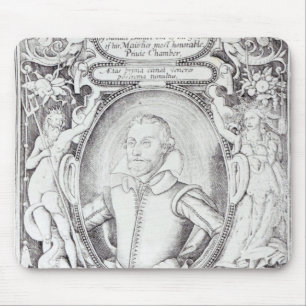 Portrait of Samuel Daniel Mouse Pad