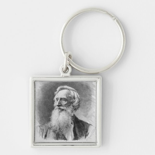 Portrait of Samuel Morse Keychain (Front)