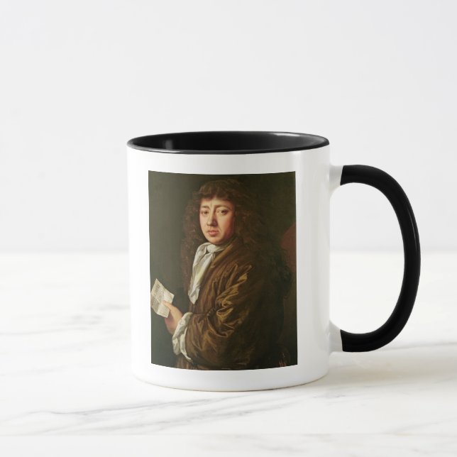 Portrait of Samuel Pepys  1666 Mug (Right)