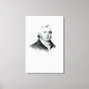 Portrait of Samuel Taylor Coleridge Canvas Print