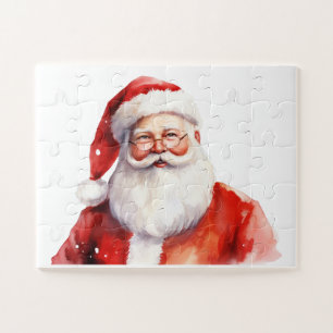 PORTRAIT OF SANTA JIGSAW PUZZLE