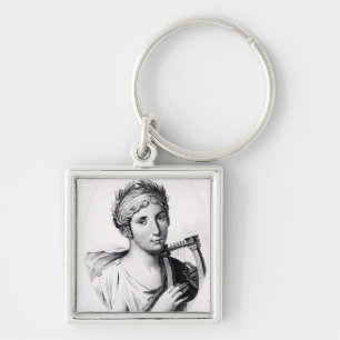 Portrait of Sappho Keychain