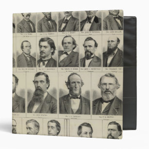 Portrait of Senators in Minnesota Binder