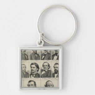 Portrait of Senators in Minnesota Keychain