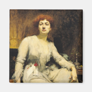 Portrait of Severine 1893 Magnet