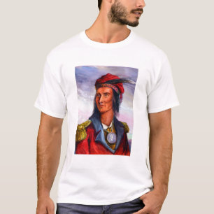 Portrait of Shawnee Chief Tecumseh T-Shirt