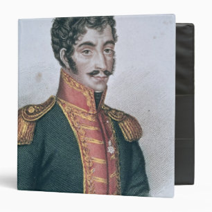 Portrait of Simon Bolivar Binder
