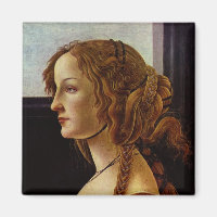 Portrait of Simonetta Vespucci by Botticelli