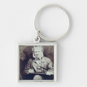 Portrait of Sir Edwin Landseer (1802-73) (albumen Keychain