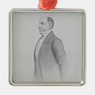Portrait of Sir James R. G. Graham Metal Ornament