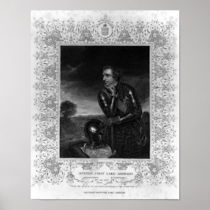 Portrait of Sir Jeffrey Amherst Poster
