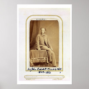 Portrait of Sir John Everett Millais (1829-96) (al Poster