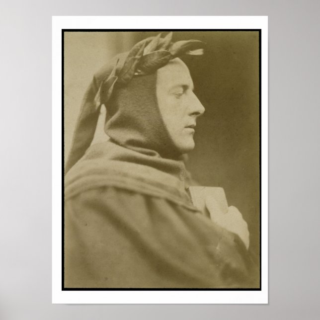 Portrait of Sir John Everett Millais (1829-96) Dre Poster (Front)