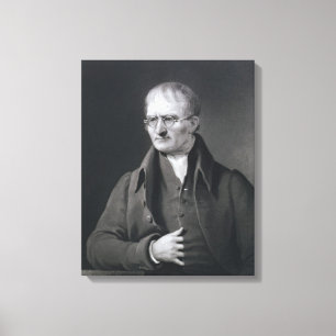 Portrait of Sir Joseph Thomson Canvas Print