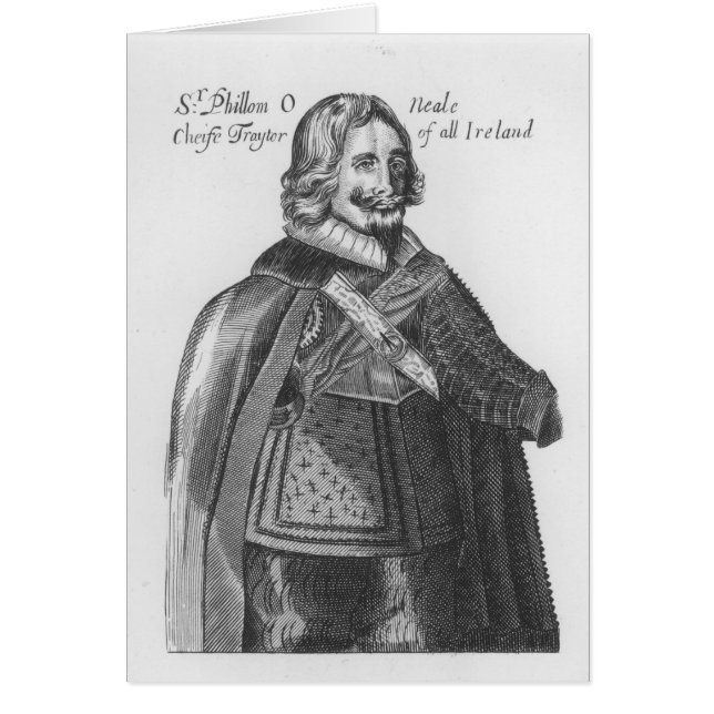 Portrait of Sir Phillom O'Neale (Front)