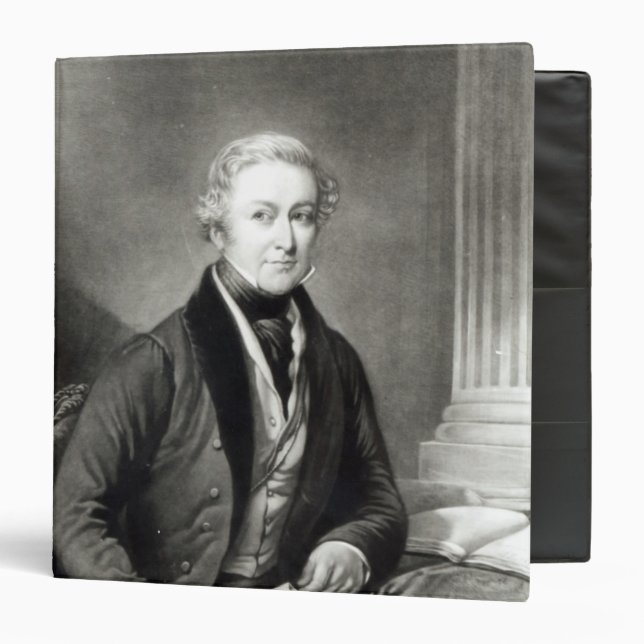 Portrait of Sir Robert Peel Binder (Front/Inside)