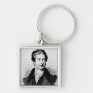 Portrait of Sir Robert Peel Keychain