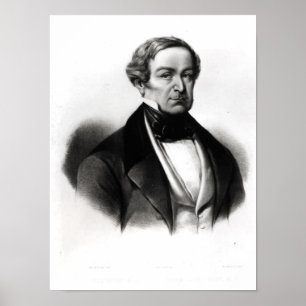 Portrait of Sir Robert Peel Poster