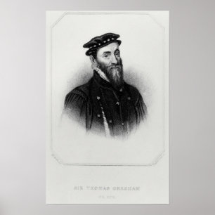 Portrait of Sir Thomas Gresham Poster
