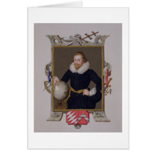 Portrait of Sir Walter Raleigh (c.1552-1618) from