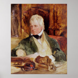 Portrait of Sir Walter Scott Poster