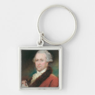Portrait of Sir William Herschel  c.1795 Keychain