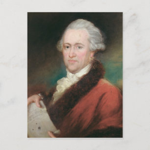 Portrait of Sir William Herschel  c.1795 Postcard