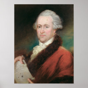 Portrait of Sir William Herschel  c.1795 Poster