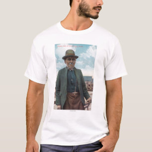 Portrait of Siwash Chief of Fort Wrangle T-Shirt