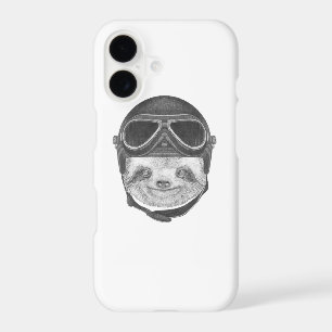 Portrait Of Sloth   Vintage Helmet