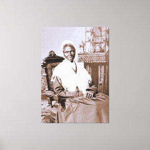 Portrait of Sojourner Truth circa 1870 Canvas Print
