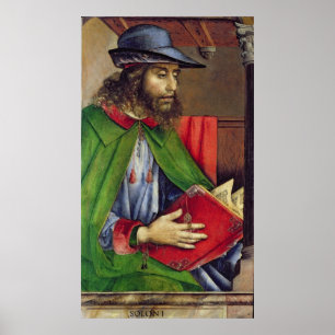 Portrait of Solon  c.1475 Poster