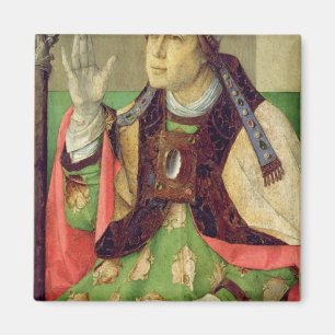 Portrait of St. Augustine, c.1475 Magnet